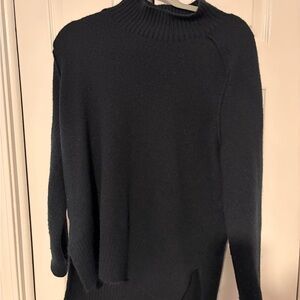 Navy Knit Medium Loft Sweater
